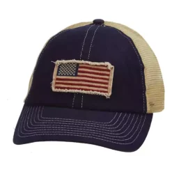 Men's Dorfman-Pacific USA Mesh **Assorted Colors** Adjustable Hat -Black Clover Store 01669805754 2