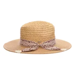 Women's Dorfman-Pacific Florentino Safari Sun Hat -Black Clover Store 01669837760 2