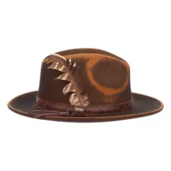 Women's Dorfman-Pacific Woodstock Fedora -Black Clover Store 01669840419 1