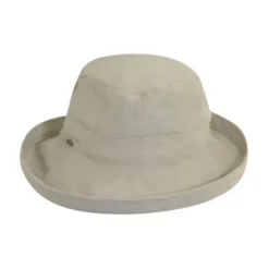Adult Dorfman-Pacific Bari Medium Brim Cotton Bucket Hat