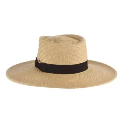 Adult Dorfman-Pacific Diego Paper Braid Boater Sun Hat