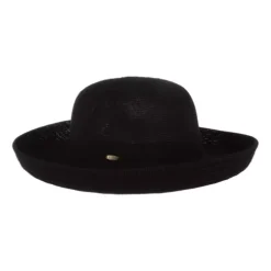 Adult Dorfman-Pacific Anji Big Brim Upturn Straw Fedora