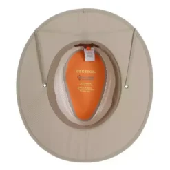 Adult Dorfman-Pacific Montana No Fly Zone Nylon Safari Fishing Sun Hat -Black Clover Store 16698477970 2