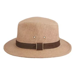 Men's Dorfman-Pacific Onshore Hemp Safari Sun Hat -Black Clover Store 16698534413 1