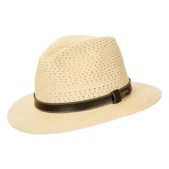 Men's Dorfman-Pacific Braid Safari Fedora