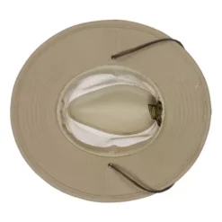 Men's Dorfman-Pacific Twill Mesh Safari Sun Hat -Black Clover Store 16698908696 2