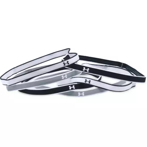 Women's Under Armour Mini 6 Pack Headbands 1 Women's Under Armour Mini 6 Pack Headbands