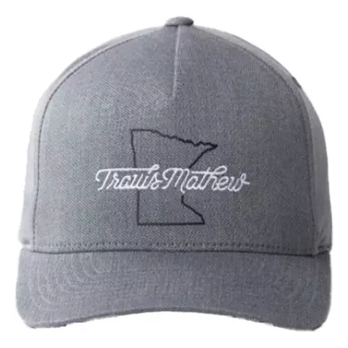 Men's TravisMathew Snowy Porch Golf Snapback Hat 1 Men's TravisMathew Snowy Porch Golf Snapback Hat