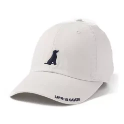 Women's Life Is Good Wag On Dog Chill Adjustable Hat