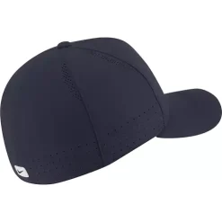 Men's Nike AeroBill Classic 99 Perforated Flexfit Hat -Black Clover Store 19315415302 1