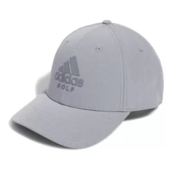 Adult Adidas Heathered Badge Of Sport Golf Snapback Hat