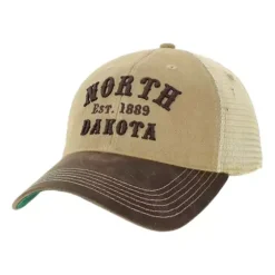 Adult Legacy North Dakota Visor Trucker Snapback Hat