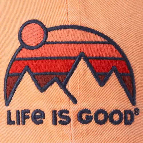 Women's Life Is Good Retro Mountains Chill Adjustable Hat 3 Women's Life Is Good Retro Mountains Chill Adjustable Hat - Image 3