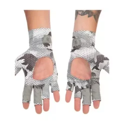 Simms SolarFlex Sun Gloves -Black Clover Store 69426451819 3
