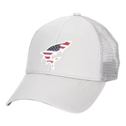 Men's Simms USA Catch Trucker Snapback Hat