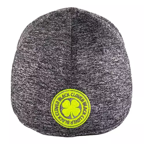 Adult Black Clover Lucky Heather Smoke Golf Flexfit Hat 3 Adult Black Clover Lucky Heather Smoke Golf Flexfit Hat - Image 3