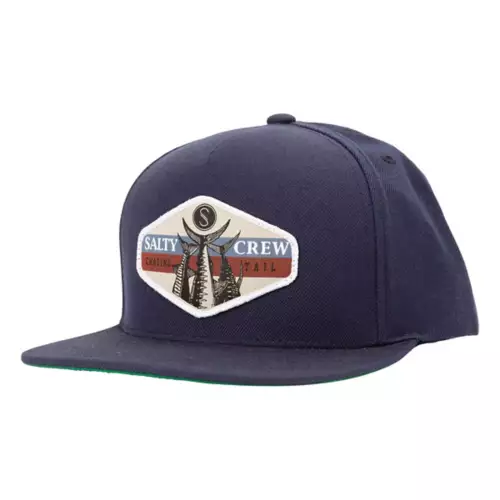 Men's Salty Crew High Tail 5 Panel Snapback Hat 1 Men's Salty Crew High Tail 5 Panel Snapback Hat