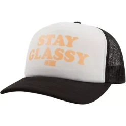 Women's Salty Crew Stay Glassy Trucker Snapback Hat