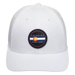 Adult Black Clover Colorado Staple Golf Snapback Hat