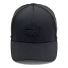 Adult Black Clover Perf 2 Golf Flexfit Hat