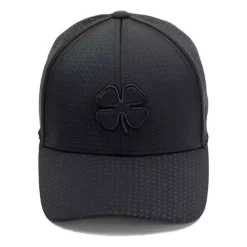 Adult Black Clover Perf 2 Golf Flexfit Hat