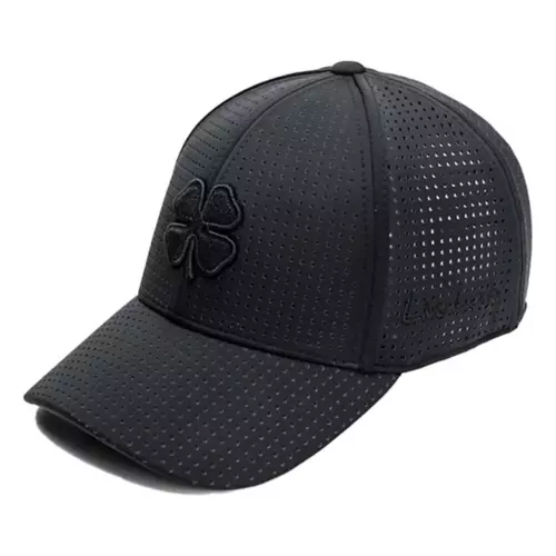 Adult Black Clover Perf 2 Golf Flexfit Hat 2 Adult Black Clover Perf 2 Golf Flexfit Hat - Image 2