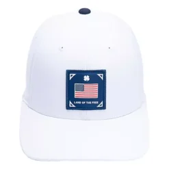 Adult Black Clover USA Represent Golf Flexfit Hat