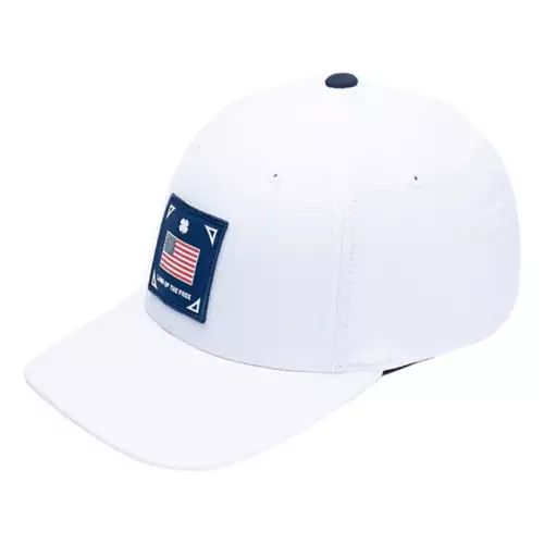 Adult Black Clover USA Represent Golf Flexfit Hat 2 Adult Black Clover USA Represent Golf Flexfit Hat - Image 2
