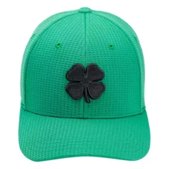 Men's Black Clover Waffle Flex 10 Golf Flexfit Hat