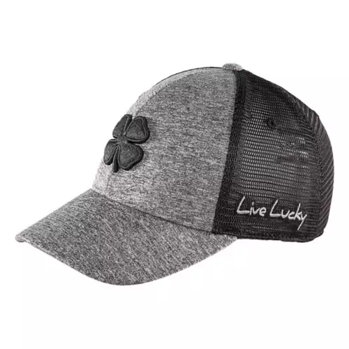 Men's Black Clover Lucky Heather Mesh Golf Flexfit Hat 2 Men's Black Clover Lucky Heather Mesh Golf Flexfit Hat - Image 2