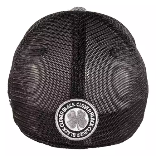 Men's Black Clover Lucky Heather Mesh Golf Flexfit Hat 3 Men's Black Clover Lucky Heather Mesh Golf Flexfit Hat - Image 3