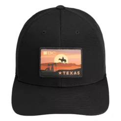 Men's Black Clover Texas Resident Golf Flexfit Hat