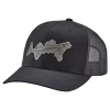 Adult Striker Fossil Fish Patch Trucker Snapback Hat