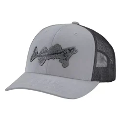 Striker Fossil Fish Patch Trucker Snapback Hat