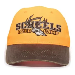 Men's Scheels Outfitters Deer Camp Blaze Orange Adjustable Hat