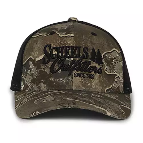 Men's Scheels Outfitters Scheels Camo Meshback Adjustable Hat 2 Men's Scheels Outfitters Scheels Camo Meshback Adjustable Hat - Image 2