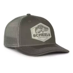 Men's Scheels Outfitters Scheels Walleye Adjustable Hat -Black Clover Store 88579258774 2