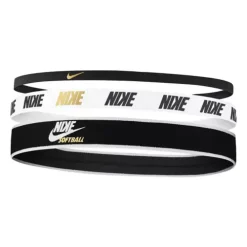 Women's Nike Softball Mixed Width Headband 3 Pack Flexfit Hat
