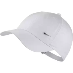 Girls' Nike Heritage 86 Metallic Swoosh Training Adjustable Hat